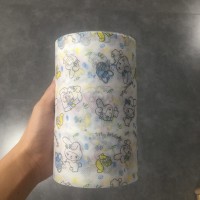 pp无纺布 pp彩色印花无纺布 口罩专用布 小白兔款 可定制