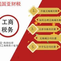 代办工商总局企业名称核准