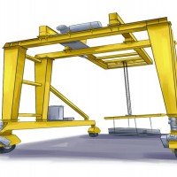 贵州安顺门式提梁起重机厂家以科技为先的理念