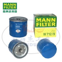 MANN-FILTER曼牌滤清器机油滤芯W712/9